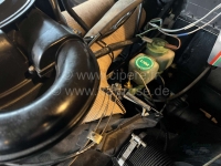 Citroen-2CV - 2CV6, warmtewisselaar, veer voor afstelling kachelklep op de kachelbol (warmtewisselaar). 