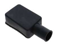 Renault - Beschermkap voor batterijaansluiting van rubber. Kleur: zwart. Lengte: 52mm. Breedte: 35 m