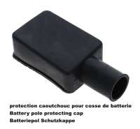 citroen 2cv universele elektromaterialen beschermkap voor batterijaansluiting van rubber kleur P14554 - Bild 1