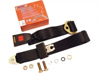 Citroen-2CV - Gordel achteraan (heupgordel), voor Citroen 2CV. Montage linksachter + montage rechtsachte