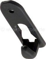Citroen-2CV - Gordelophangbeugel (heupgordel achter) gemaakt van kunststof. De haak wordt links + rechts