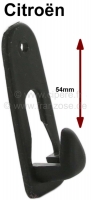 Citroen-2CV - Gordelophangbeugel (heupgordel achter) gemaakt van kunststof. De haak wordt links + rechts
