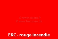 Citroen-2CV - Spuitverf 400ml / EKC rouge incendie Pompiers, vuurrood ACDY 1987 Opgebruiken binnen 6 maa