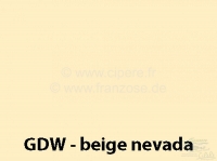 Citroen-2CV - Spuitverf 400ml / GDW / AC 074 Beige Nevada van 9/78 - 9/81 Opgebruiken binnen 6 maanden!