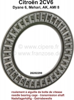citroen 2cv versnellingsbak naaldlagerkooi voor transmissieas geschikt 2cv6 stuk P10331 - Bild 1
