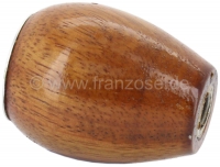 Citroen-2CV - Houten pookknop met Citroen embleem. Geschikt voor Citroen 2CV.