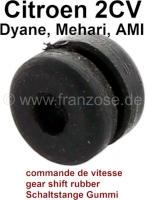 Schakelstang rubber huls, voor Citroen 2CV, alle modellen. Heel vaak is dit