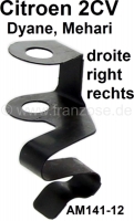citroen 2cv verwarming ventilatie beugel voor verwarmingskabel rechts bevestiging aan P14517 - Bild 1