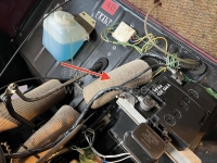 Citroen-2CV - Bovenste kachelslang, voor Citroen 2CV6+4. Lengte ca. 225mm. Deze slang werd gemonteerd tu