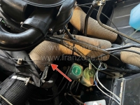 Sonstige-Citroen - Kachelkabelklem (breed) op de kachellampen, voor Citroen 2CV. Deze kabelklem wordt gebruik