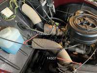 Sonstige-Citroen - Korte kachelkabel, voor Citroen 2CV, geschikt voor alle modeljaren. Geïnstalleerd tussen 