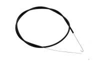 Citroen-2CV - Lange kachelkabel, voor Citroen 2CV6. Gemonteerd vanaf de kachelbedieningshendel in het in