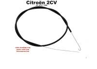 citroen 2cv verwarming ventilatie lange kachelkabel voor 2cv6 gemonteerd vanaf P14506 - Bild 1