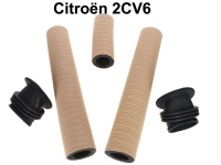 citroen 2cv verwarming ventilatie set verwarmingsslangen voor 2cv6 bestaande uit 2x P14543 - Bild 1
