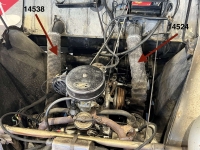 Citroen-2CV - Vilt kachelslang, linkerkant. Geschikt voor Citroen 2CV uit de jaren vijftig. Goede reprod