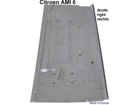citroen 2cv vloerpanelen ami6 vloerplaat rechts compleet met beading en verstevigingen P15578 - Bild 1