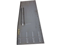 Citroen-2CV - 2CV, vloerplaat rechts. Voor Citroen 2CV tot modeljaar 1970. De stoelen zijn verstelbaar d