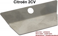 citroen 2cv vloerpanelen vloerplaat verstevigingslip bij overgang van pedaalvloerplaat P15455 - Bild 1