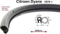 citroen 2cv voor achterdeuren aanbouwdelen dyane afdichting achterportier past links rechts P16450 20260520163049 - Bild 1