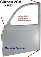 citroen 2cv voor achterdeuren aanbouwdelen oude linker voordeur zelfmoorddeur geschikt P15152 - Bild 1