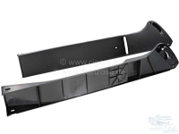 Citroen-2CV - Plastic bekleding (deurbekleding) linksboven + rechtsboven (2 stuks), voor de voordeuren. 