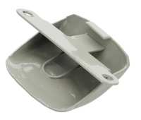 Renault - 2CV, raamhouder binnen (sluiting). Houder voor het gesloten klapraampje in de voordeur. Re