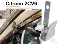 citroen 2cv voor achterdeuren aanbouwdelen voorruit links voorste aanslag het raamkozijn P16456 - Bild 1