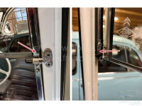 Renault - 2CV, voorste linker portierruit. Achteraanslag voor het raamkozijn. Geschikt voor roestvri