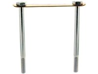 citroen 2cv vooras as bevestigingsbouten set 2x bout 1x borgplaat geschikt voor P12378 - Bild 1