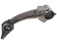 Citroen-2CV - Linkervoorbrug met gemonteerde wielnaaf (incl. wiellager). Geschikt voor Citroen 2CV, tot 