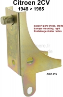 citroen 2cv voorbumper bumpersteun rechtsvoor geschikt voor azu van 1948 tot 1965 P16582 - Bild 1