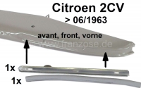 citroen 2cv voorbumper sierstrip links rechts geschikt voor tot 1963 P16556 - Bild 1