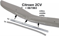 citroen 2cv voorbumper sierstrip middenvoorbumper voor tot 1963 aluminium rail met P16555 - Bild 1
