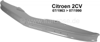 citroen 2cv voorbumper voor 2cv6 4 gemonteerd van 06 1963 tot 07 1990 bumper P16500 - Bild 1