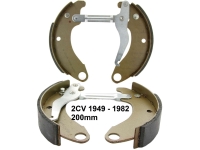 citroen 2cv voorrem zonder hydraulische remschoenen voor geschikt vanaf modeljaar P13005 - Bild 1
