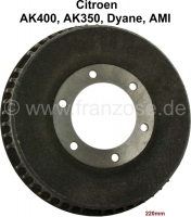 citroen 2cv voorrem zonder hydraulische voorremtrommel geschikt voor ak400 350 ami6 dyane 6 P13142 - Bild 1