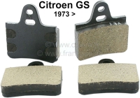 citroen achterrem zonder hydraulische remblokken achteraan geschikt voor gs 2 P44099 - Bild 1