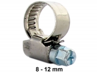 citroen brandstofsysteem accessoires slangklem voor benzineleiding 8 12mm gemaakt van P10608 - Bild 1