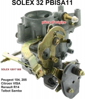 citroen carburateur pakkingsets p 104 205 r14 visa talbot solex P71400 - Bild 1