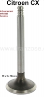 citroen cilinderkop uitlaatklep cx benzine lengte 104 2mm diameter 39mm steel 9mm P40039 - Bild 1