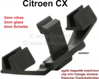 citroen decoratieve sierlijsten cx clip voor sierstrip en voorruit driehoekige ruit c P40111 - Bild 1