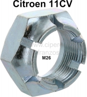 citroen ds 11cv hy aandrijfassen borgmoer voor remtrommel links rechtse schroefdraad geschikt P60450 - Bild 1