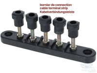 citroen ds 11cv hy accessoires voor kabelbomen 5 polige kabelklemmenstrook geschikt P60286 - Bild 1