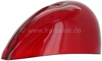 Citroen-DS-11CV-HY - Knipperlichtkap achteraan. Kleur: rood. Geschikt voor Citroen 11CV + 15CV. Afmeting: 95 x 