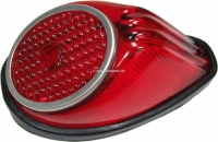 Citroen-DS-11CV-HY - Linker achterlichtkap (met beugel). Geschikt voor Citroen 11CV/15CV, vanaf bouwjaar 07/195