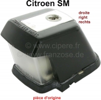 citroen ds 11cv hy achtergrondverlichting sm kentekenplaatverlichting rechts seima 859 frankrijk P14662 - Bild 1