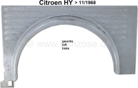 citroen ds 11cv hy achterspatbord links gemaakt van plaatstaal ronde wieluitsparing P48355 - Bild 1