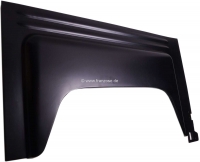 Citroen-DS-11CV-HY - Rechter achterspatbord, gemaakt van plaatstaal. (vierkante wieluitsparing). Geschikt voor 