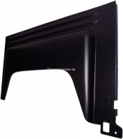 Citroen-DS-11CV-HY - Rechter achterspatbord, gemaakt van plaatstaal. (vierkante wieluitsparing). Geschikt voor 