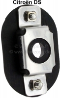 citroen ds 11cv hy achterspatbord rechthoekige beugel compleet rubber rubberen P35462 - Bild 1